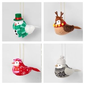 Target Wondershop 2022 Christmas Ornaments Lot Of 4 - NEW